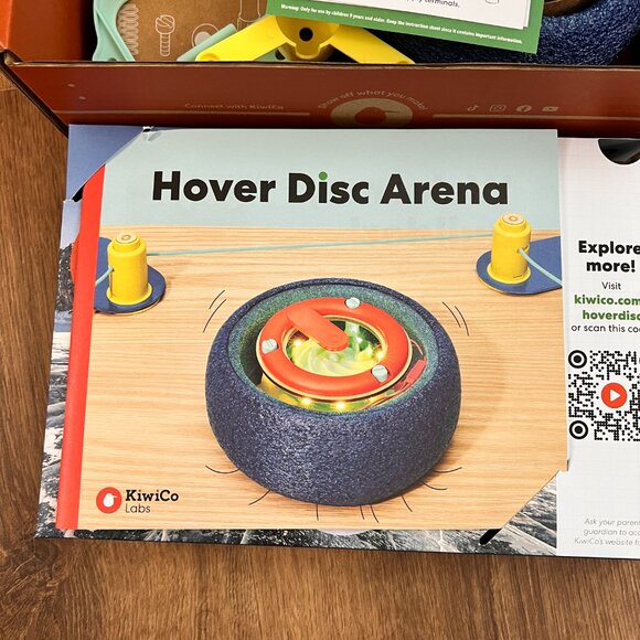 NEW KiwiCo Hover Disc Arena Tinker STEAM Crate age 9+ - Picture 2 of 9